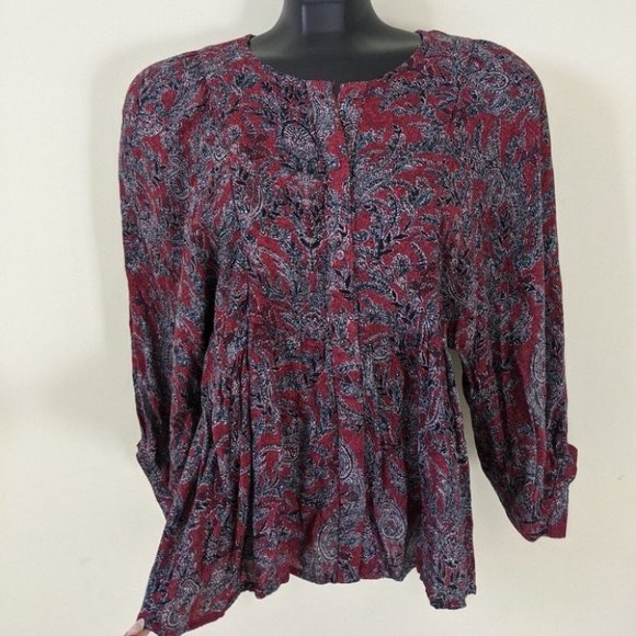 Lucky  Brand Blouse - Picture 1 of 8